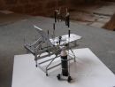 Untitled (obstetric labour table and Entonox cylinder) 